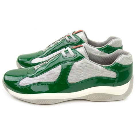 prada americas cup sneakers green|prada americas cup sneakers sale.